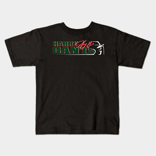 #33 Harry Gant Fan Kids T-Shirt by Lifeline/BoneheadZ Apparel